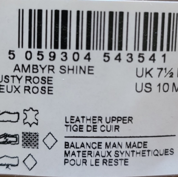 Clark's high heels Dusty Rose Ambyr Shine. Never worn. Size 10. - Picture 4 of 4